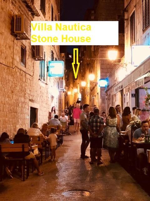 Villa Nautica Stone House Split Exterior foto